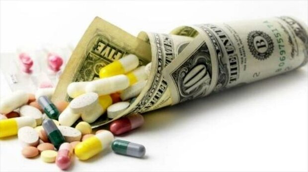 تأمین ۷۱.۹ درصد مواد دارویی کشور با ۱۵۰ میلیون دلار ارز 