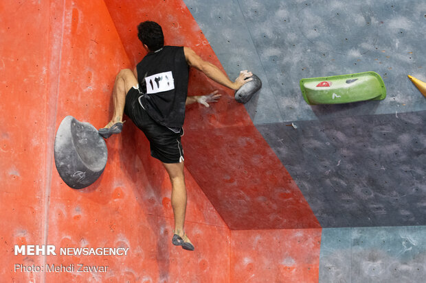 Indoor rock climbing competitions in W. Azarbaijan