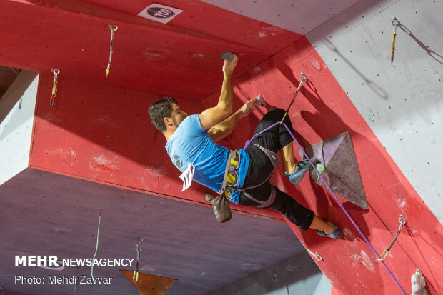 Indoor rock climbing competitions in W. Azarbaijan