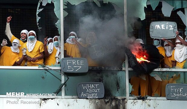 شورش در زندان سنت لوییس آمریکا