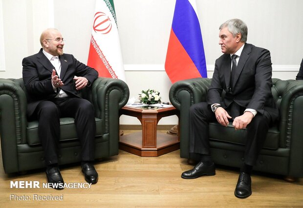 Iran’s Parl. speaker attends Russia's State Duma