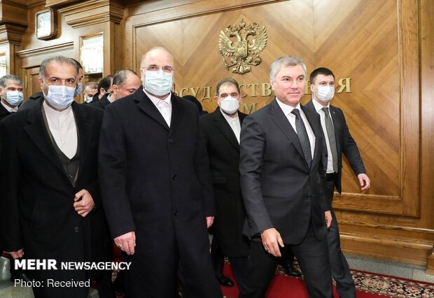 Iran’s Parl. speaker attends Russia's State Duma