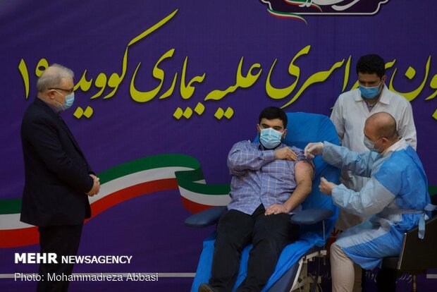 Nationwide COVID vaccination commenced in Iran