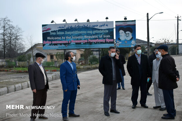 نشست مشترک مسئولین گمرکات ایران و آذربایجان در شهر مرزی آستارا