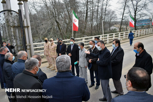 نشست مشترک مسئولین گمرکات ایران و آذربایجان در شهر مرزی آستارا