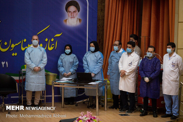 Nationwide COVID vaccination commenced in Iran