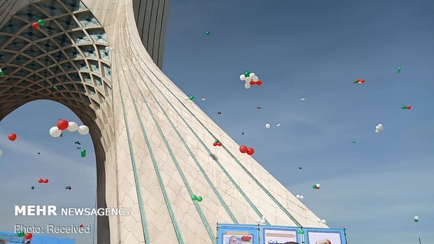 راهپیمایی یوم الله 22 بهمن از دریچه دوربین مخاطبان مهر