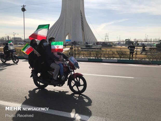 Tahran'da İslam Devrimi Zaferi Etkinliği