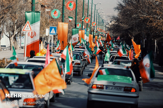 22 Bahman rallies in Hamedan