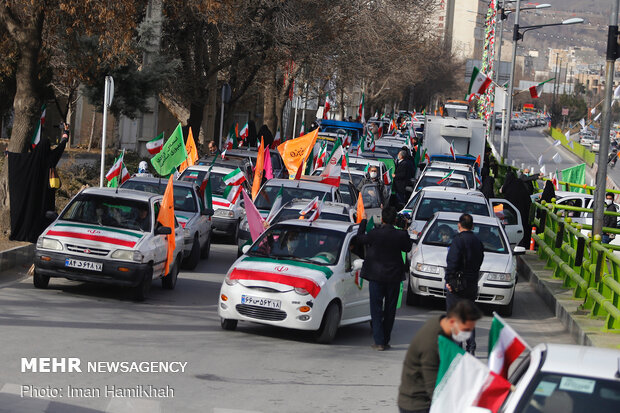 22 Bahman rallies in Hamedan