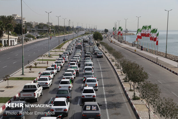 جشن سالگرد پیروزی انقلاب در بندرعباس