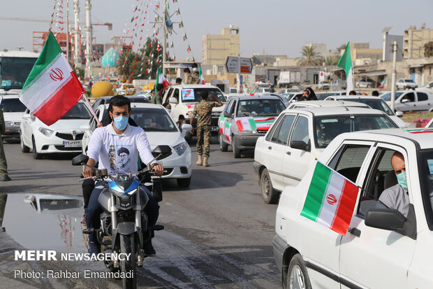 جشن سالگرد پیروزی انقلاب در بندرعباس