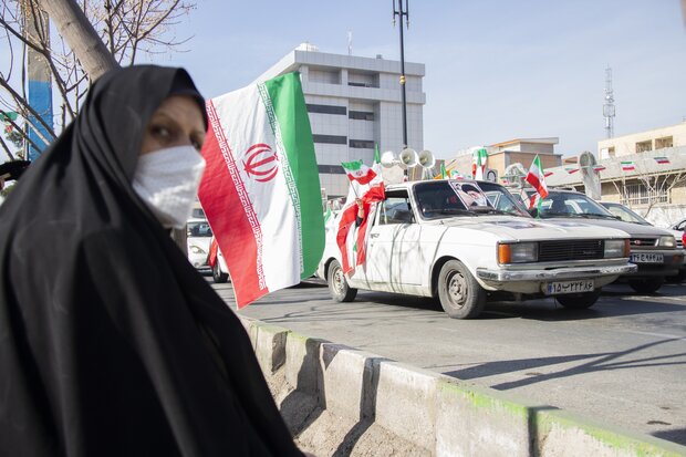 راهپیمایی۲۲ بهمن در سمنان