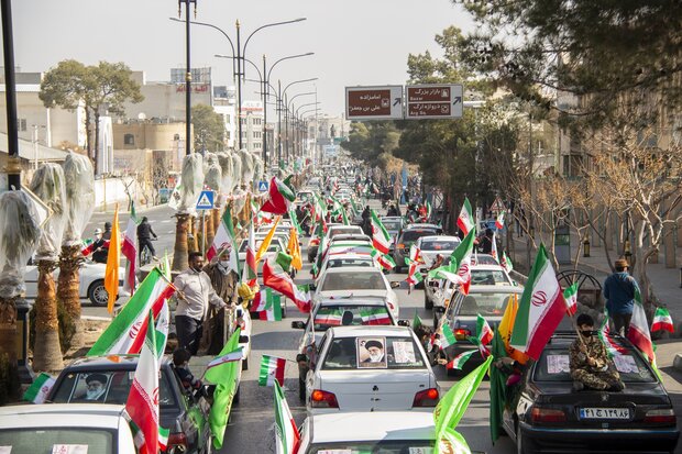 راهپیمایی۲۲ بهمن در سمنان