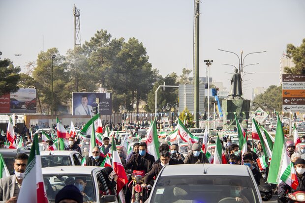 راهپیمایی۲۲ بهمن در سمنان