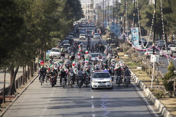 راهپیمایی۲۲ بهمن در سمنان