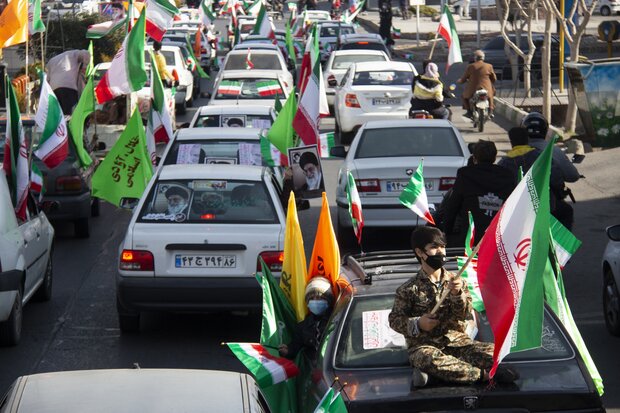 راهپیمایی۲۲ بهمن در سمنان