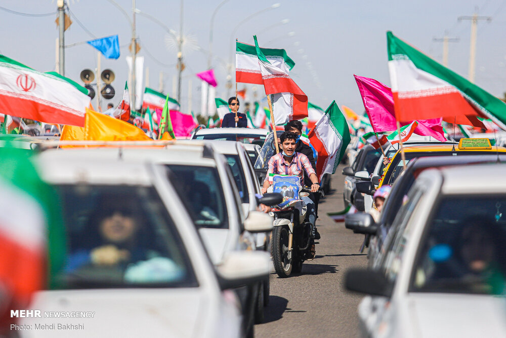 راهپیمایی ۲۲ بهمن تا دقایقی دیگر آغاز می شود