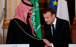 Macron, bin Salman