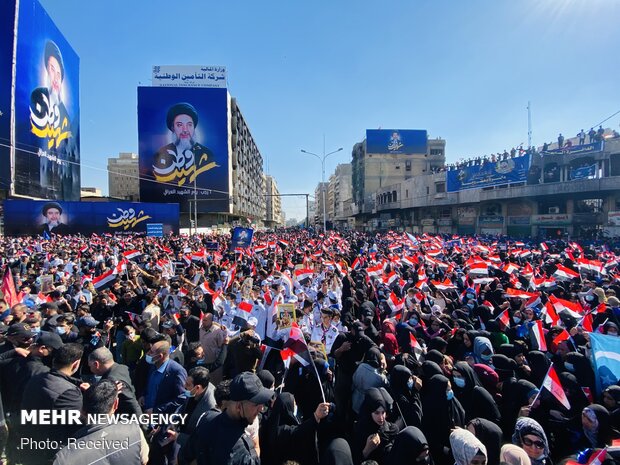 مراسم روز شهید عراقی در بغداد