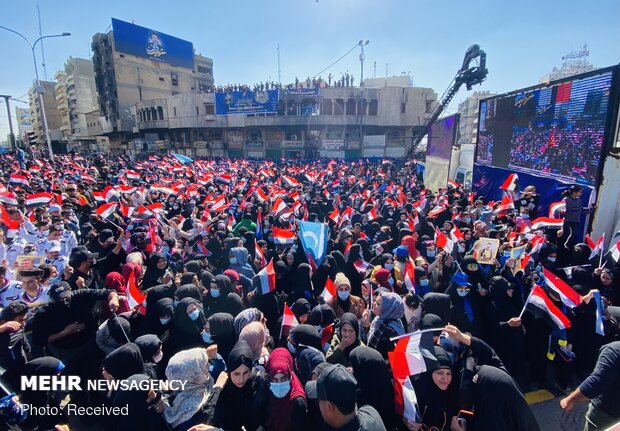 مراسم روز شهید عراقی در بغداد