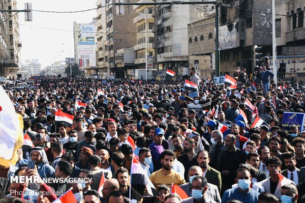 مراسم روز شهید عراقی در بغداد