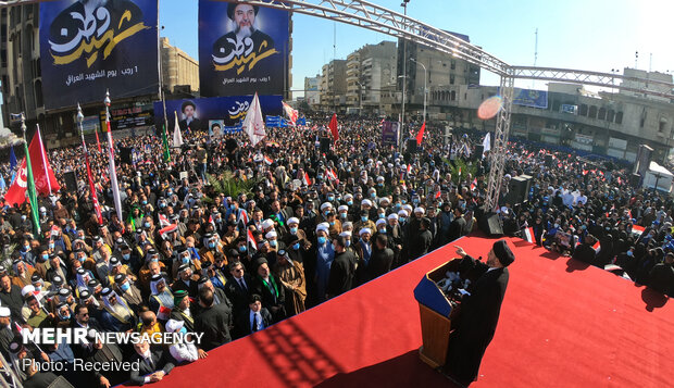 مراسم روز شهید عراقی در بغداد