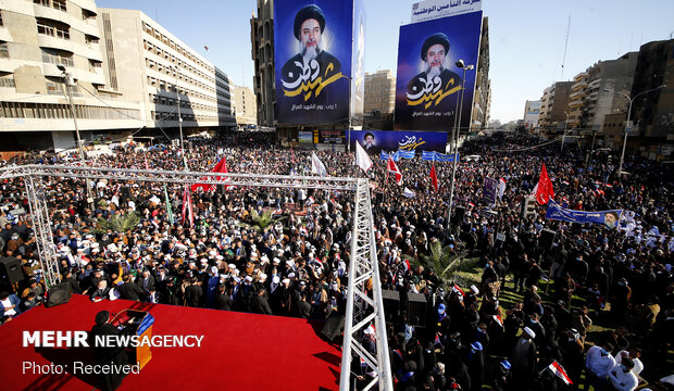 مراسم روز شهید عراقی در بغداد