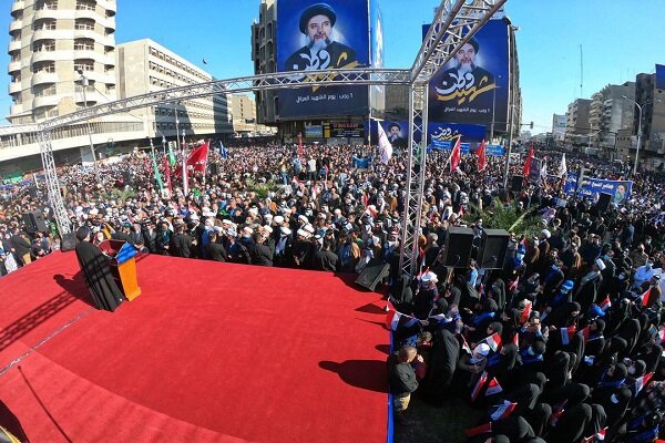 تجمع عراقی‌ها در «بغداد» به مناسبت سالروز شهادت آیت‌الله حکیم