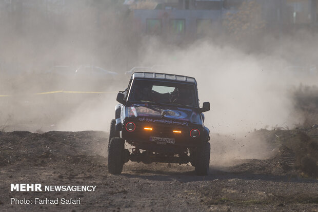 Off-road competition in Qazvin
