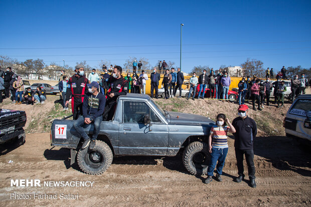 Off-road competition in Qazvin

