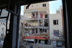 اردبیل میں ایک رہائشی مکان میں گيس دھماکہ