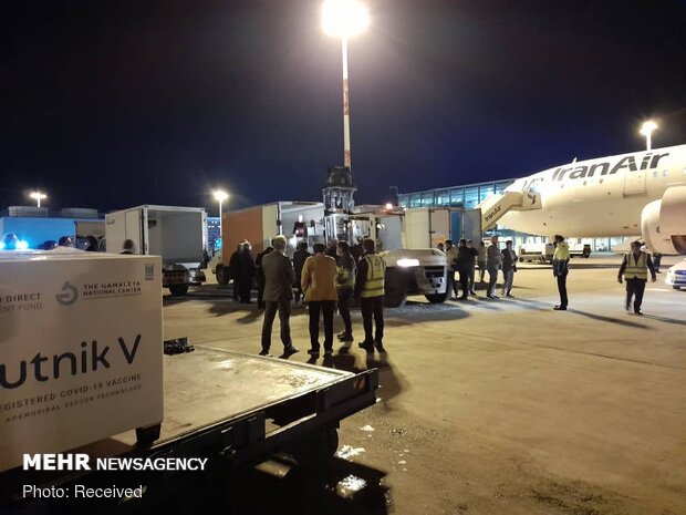 2nd batch of Russian Sputnik V vaccine arrives in Iran
