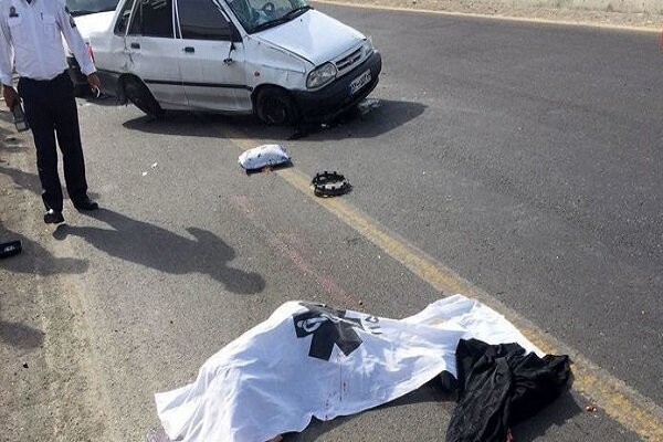عابران پیاده، ۵۵ درصد قربانیان سوانح رانندگی درون شهری کرمانشاه