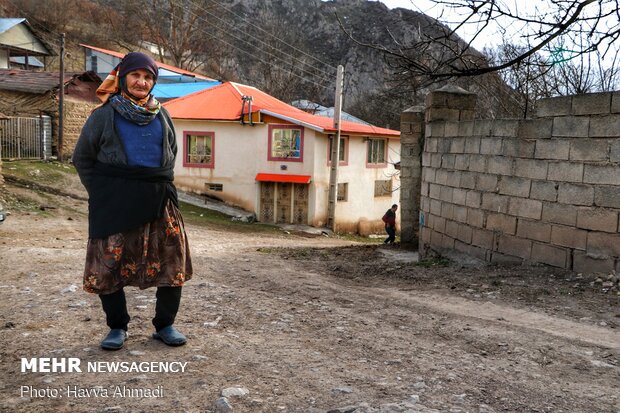 Rural serenity of winter days in Mazandaran
