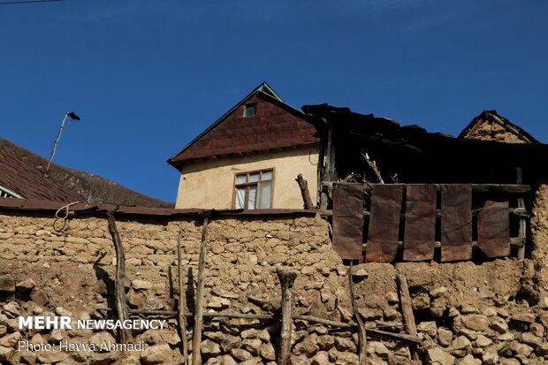 Rural serenity of winter days in Mazandaran
