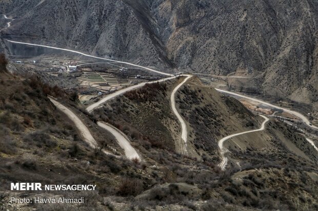 Rural serenity of winter days in Mazandaran
