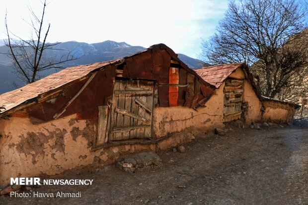 Rural serenity of winter days in Mazandaran
