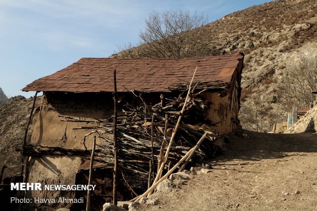 Rural serenity of winter days in Mazandaran
