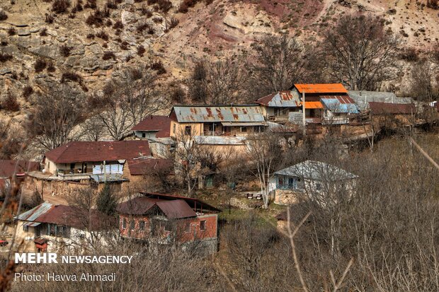 Rural serenity of winter days in Mazandaran
