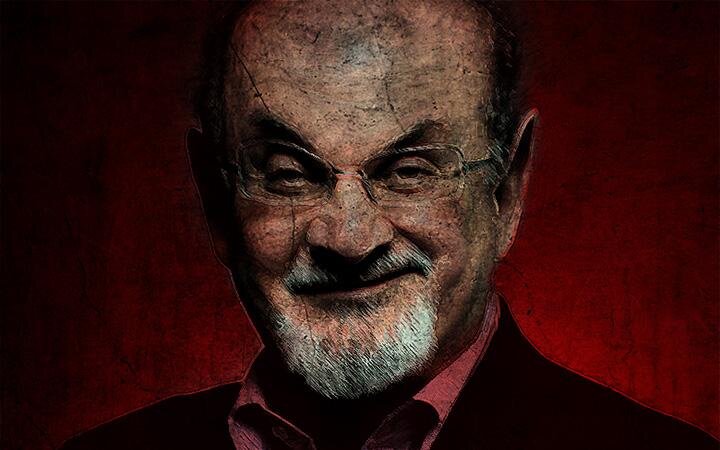 Apostate author Salman Rushdie; Clandestine life like Satan