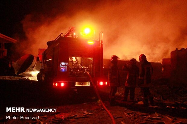 Fuel tanker blast at Afghan-Iran border causes massive fire