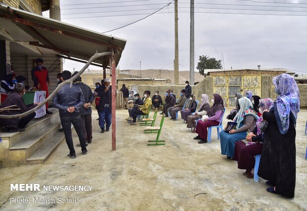 کاروان سلامت هلال احمر در روستاهای مرزی گلستان