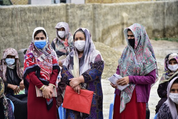 کاروان سلامت هلال احمر در روستاهای مرزی گلستان