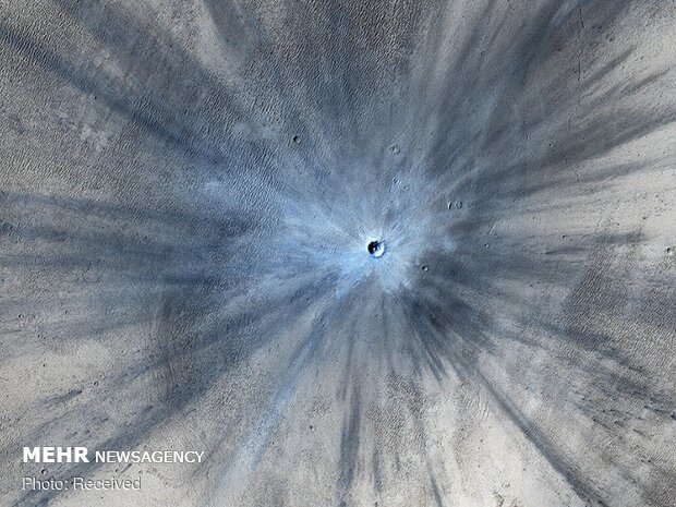 تصاویری خیره کننده از سطح مریخ