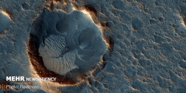 تصاویری خیره کننده از سطح مریخ