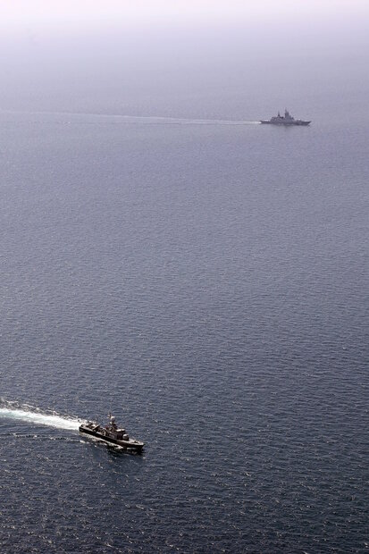 Iranian-Russian ‘Marine Security Belt’ drill
