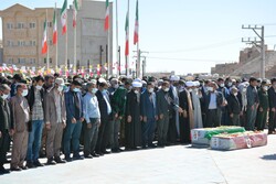 زاہدان میں امام زمانہ (عج) کے دو گمنام سپاہیوں کی تشییع جنازہ