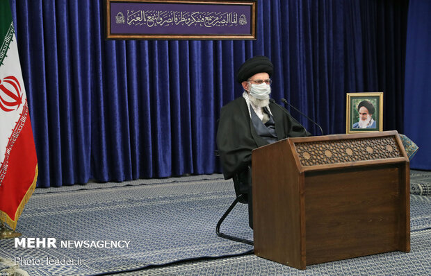 Leader’s online meeting with people of Tabriz
