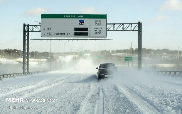 سرما و یخبندان مرگبار در تگزاس